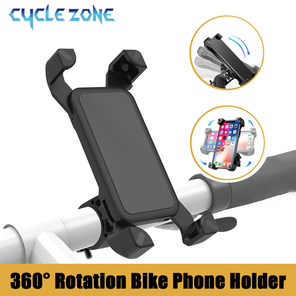 Phone Zone Accessories & Repair - 360 ° Verstellbare Fahrrad-Handyhalterung Universelle Fahrrad-