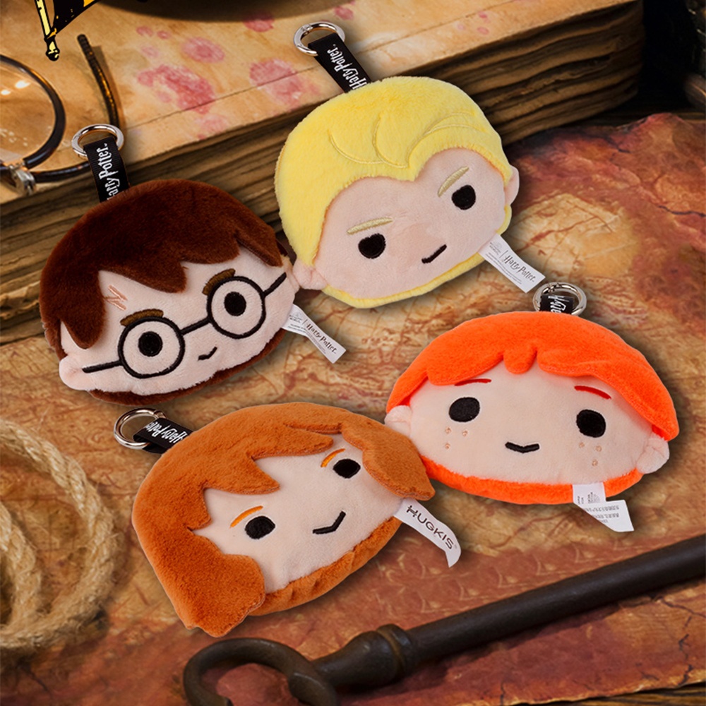 Phone Accessories Keychain - Harry Potter Plüsch-Geldbörse, Hermine, Ronald, Hedwig,
