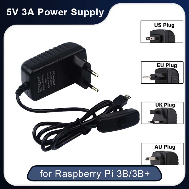 Phone Accessories Uk - 5V 3A Raspberry Pi 3 Modell