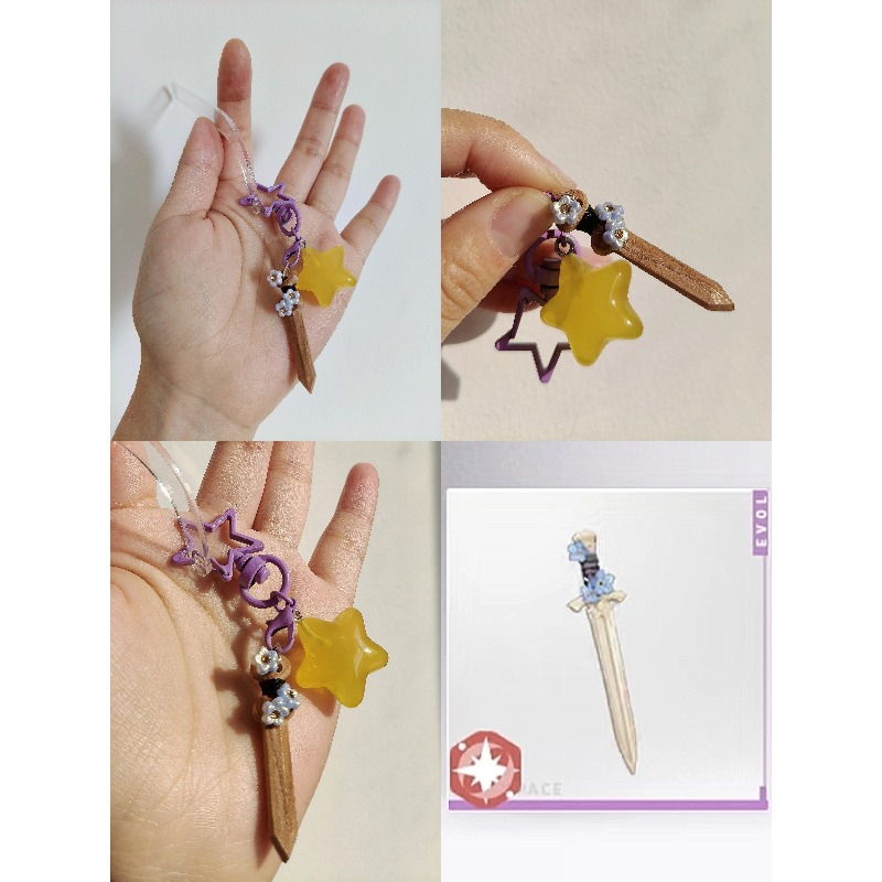 Phone Accessories Keychain - Handgefertigter Love and Deepspace Xavier Anime