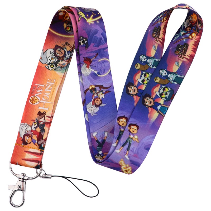 Phone Accessories Keychain - Cartoon The Owl House Series Handy-Lanyard,