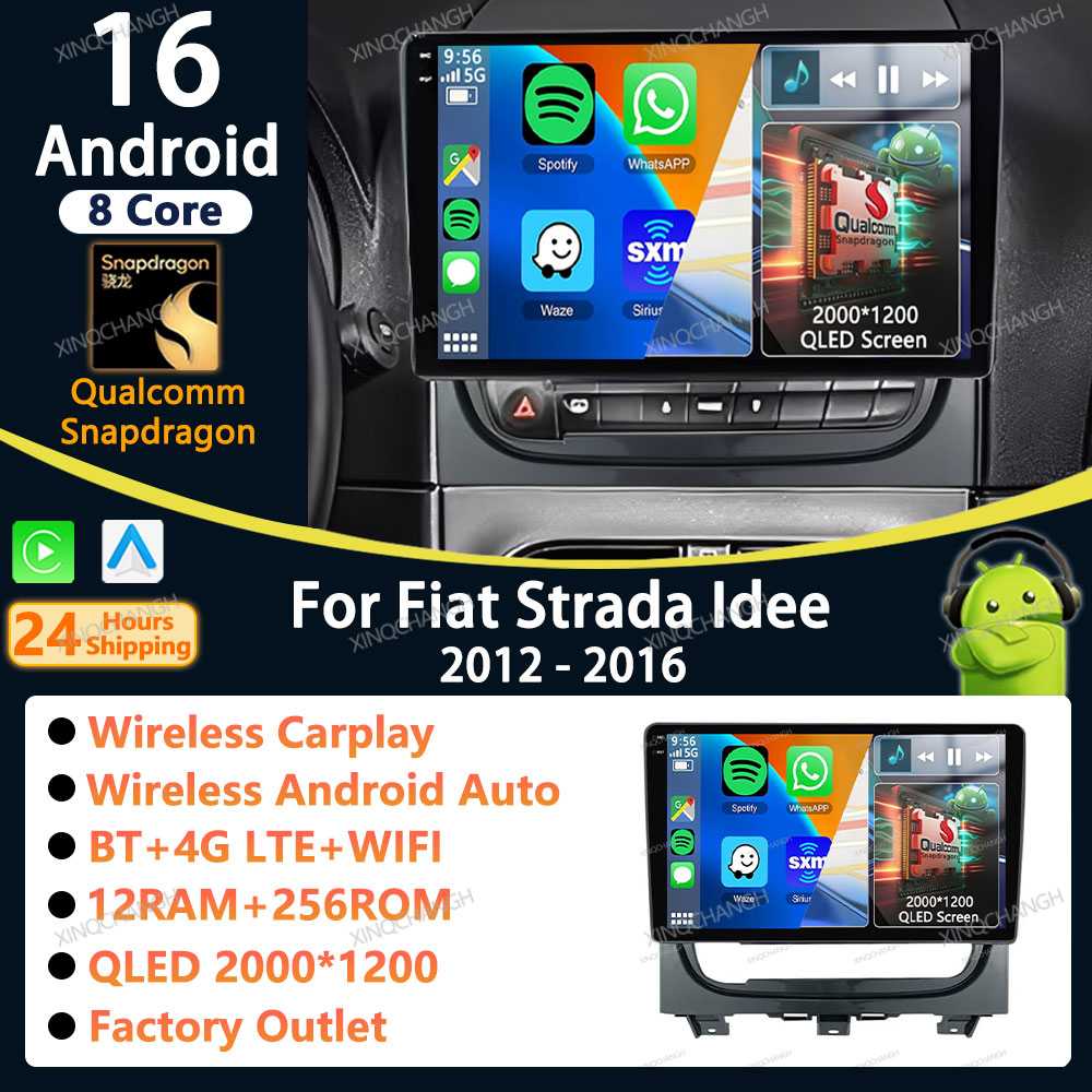 Phone Accessories Ideas - Android 16 Autoradio Carplay Auto für