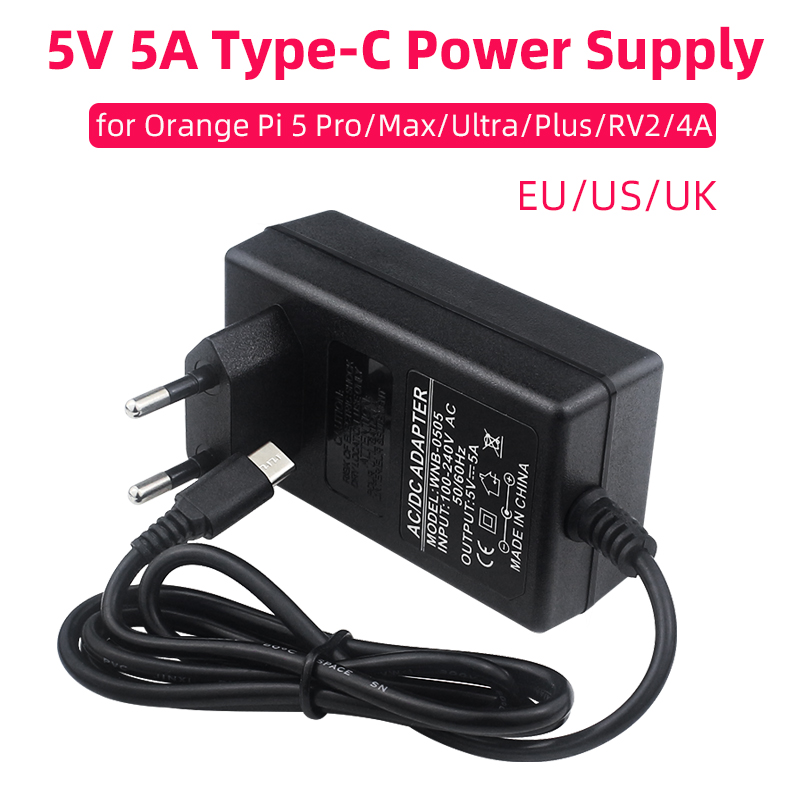 Phone Accessories Uk - Orange Pi 5V 5A Netzteil Typ-C-Schnittstelle