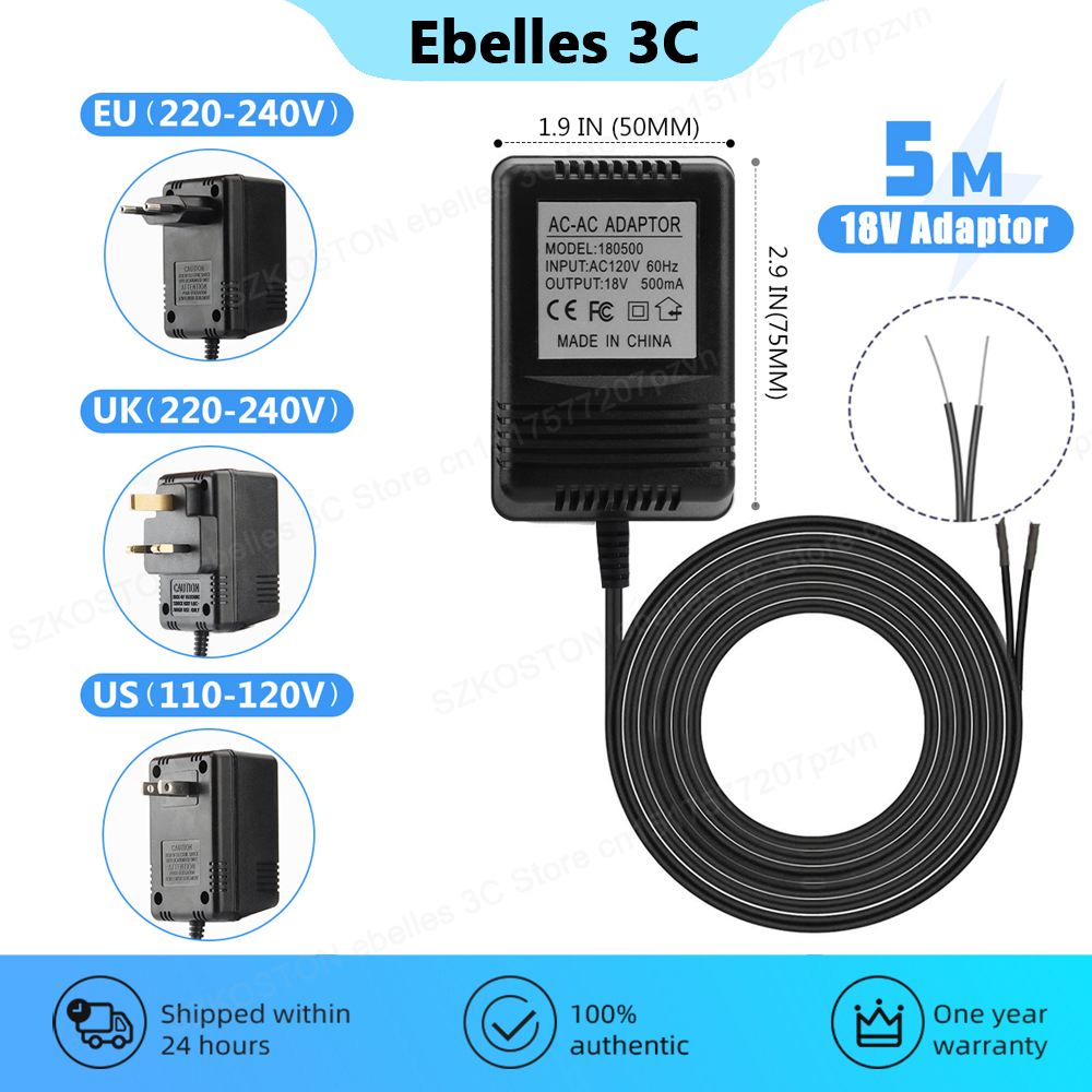 Phone Accessories Uk - 18V AC Transformator Ladegerät für Ring