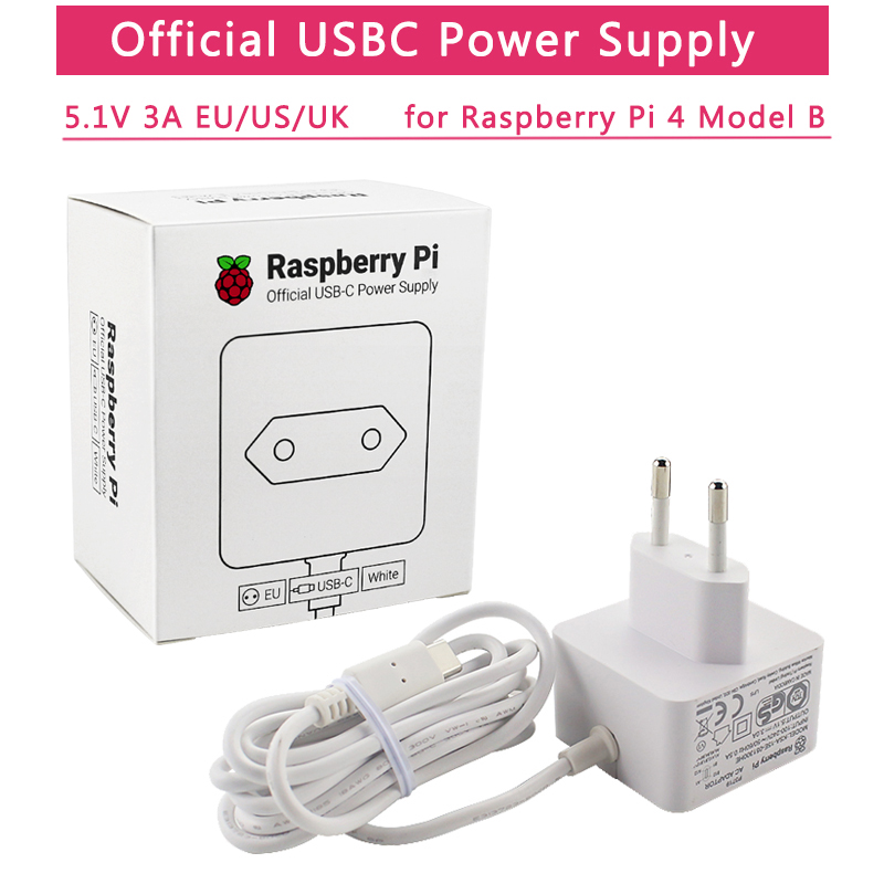 Phone Accessories Uk - Offizielles Raspberry Pi 4-Netzteil, 5 V,