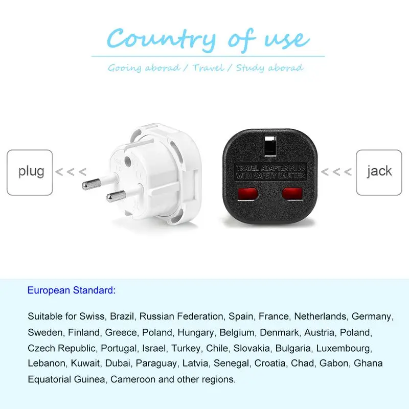 UK zu EU Euro Elektrischer Rei – Phone Accessories Uk Bewertung und Preis