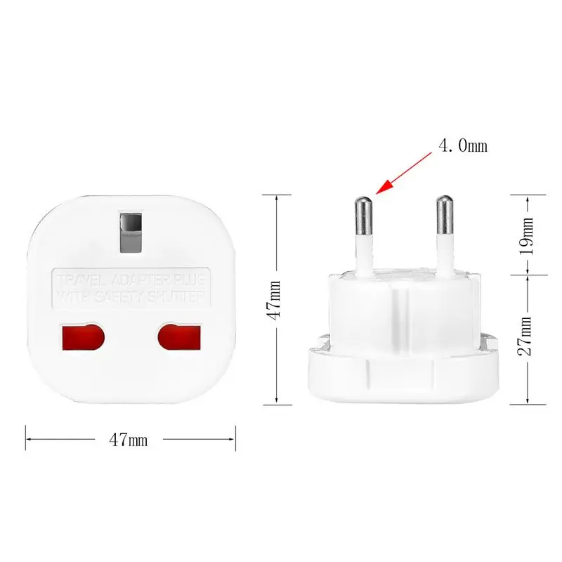 UK zu EU Euro Elektrischer Rei – Phone Accessories Uk Bewertung und Preis