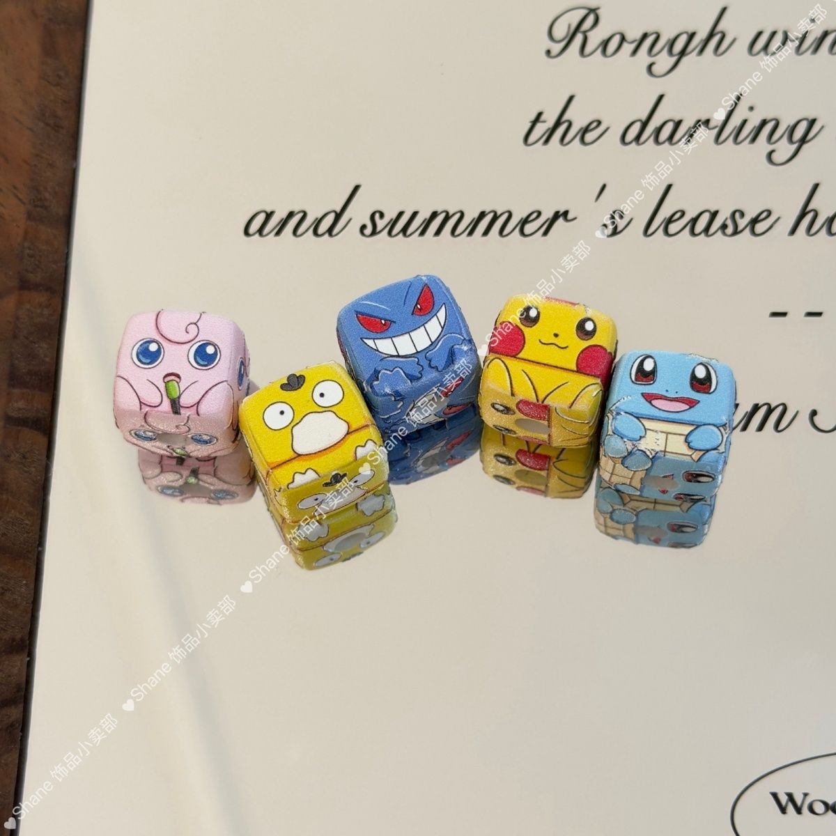 10 Stück Pikachu-Perlen mit Du – Phone Accessories Keychain Bewertung und Preis