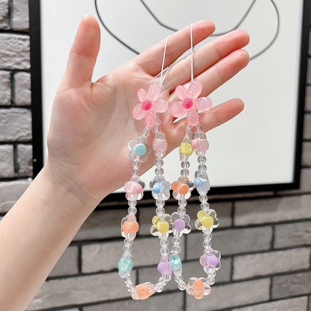 Bunte Sonnenblume Perlen Handy – Phone Accessories Keychain Bewertung und Preis