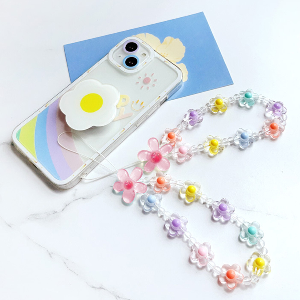 Bunte Sonnenblume Perlen Handy – Phone Accessories Keychain Bewertung und Preis