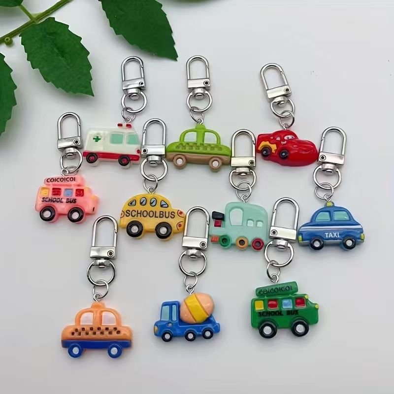 10 Stück Cartoon-Autoschlüssel – Phone Accessories Keychain Bewertung und Preis